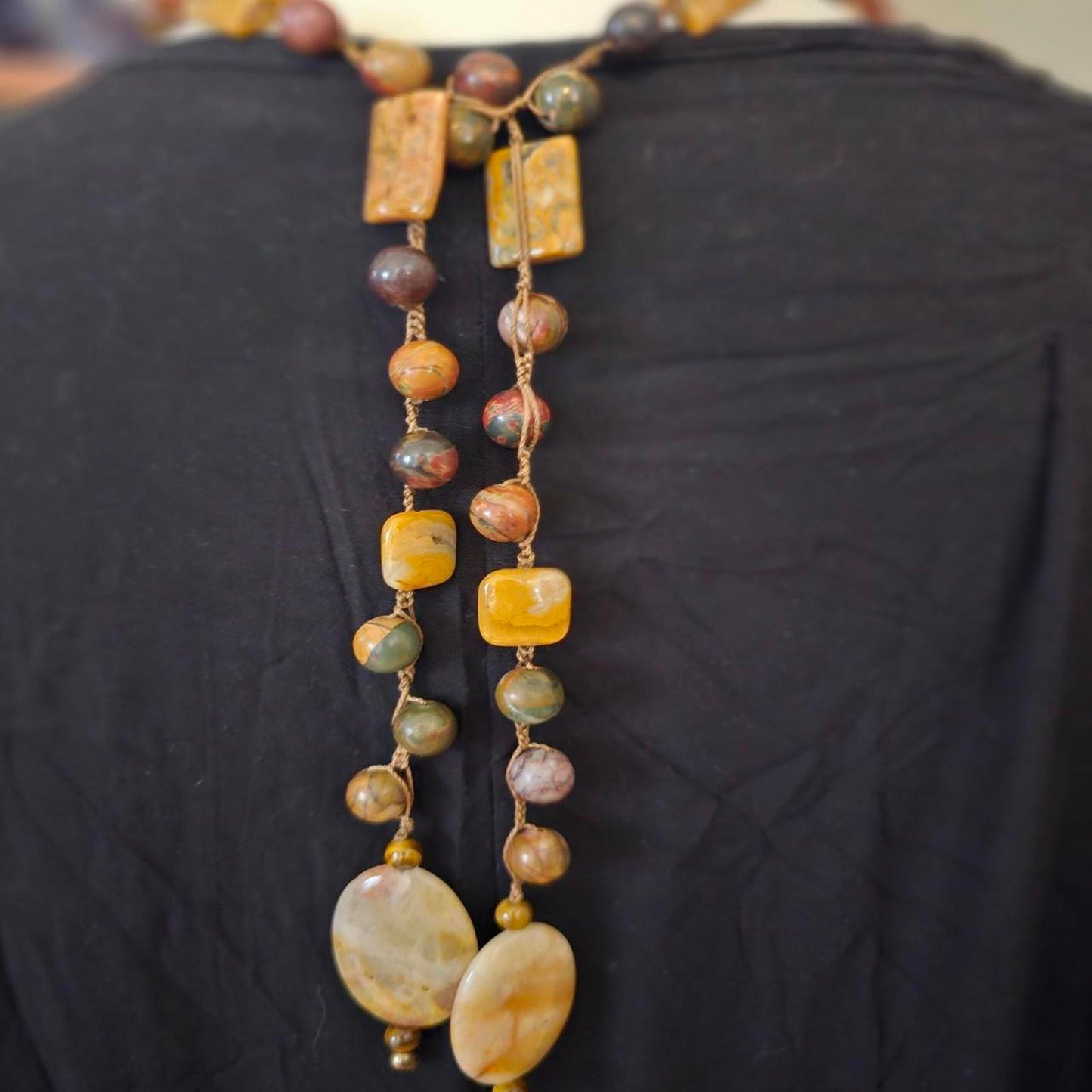 Women's Peace and Tranquility Custom Lariat-Style Necklace